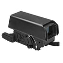 VISM by NcSTAR VDSTNVRLGB Urban Dot Sight with Green Laser and White & Red Navigation LED Lights Cross Grid Reticle Black