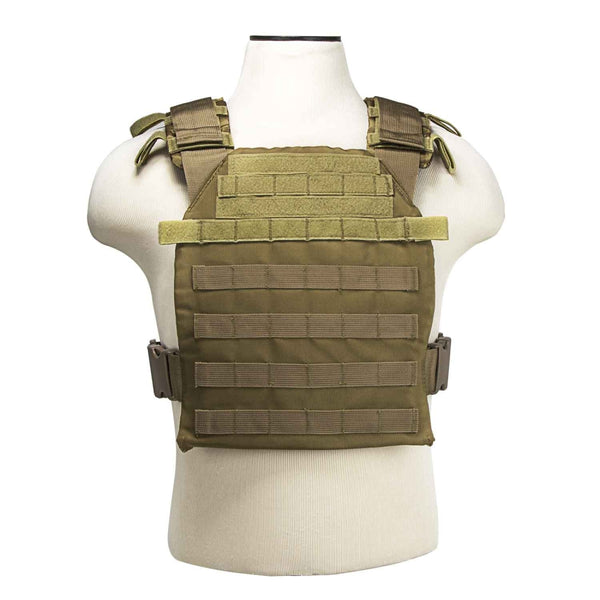 VISM by NcSTAR CVPCF2995T FAST PLATE CARRIER 10"X12"/ TAN