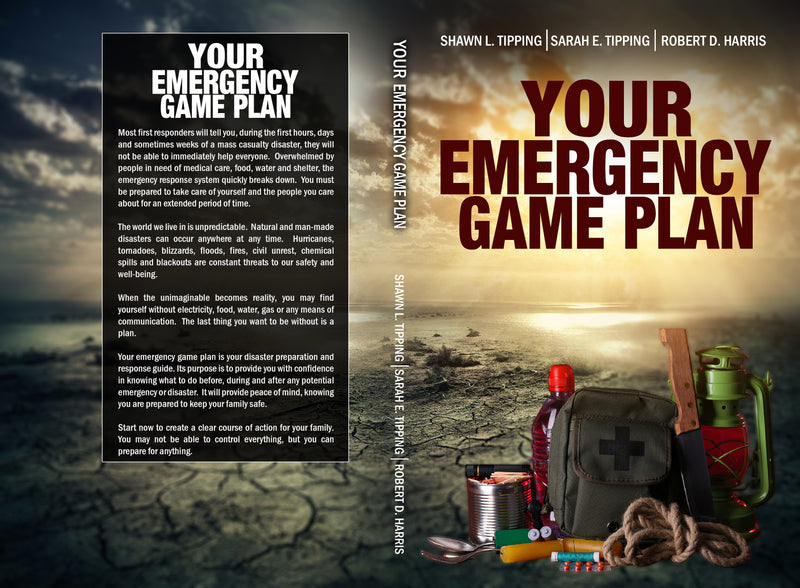 The slip of our book, Your Emergency Game Plan