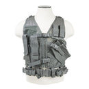 VISM by NcSTAR CTVL2916U TACTICAL VEST/URBAN GRAY  XL-XXL+
