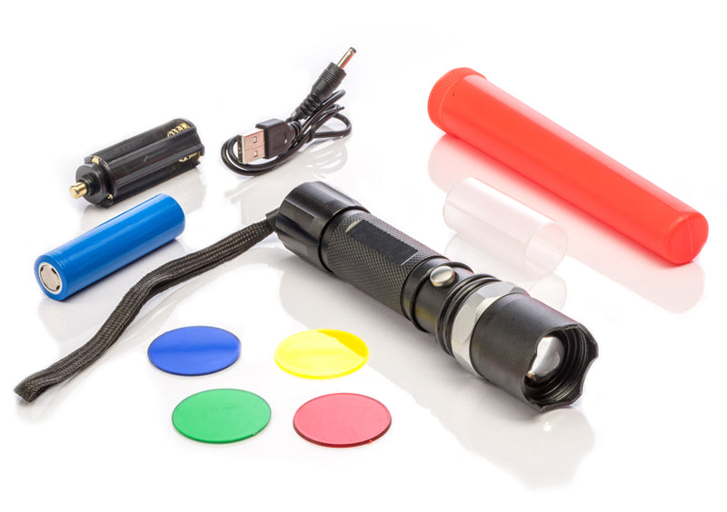 SE FL3654RC Rechargeable 5 Watt Flashlight,UL Approved Rechargeable Battery 285 - 300 Lumens