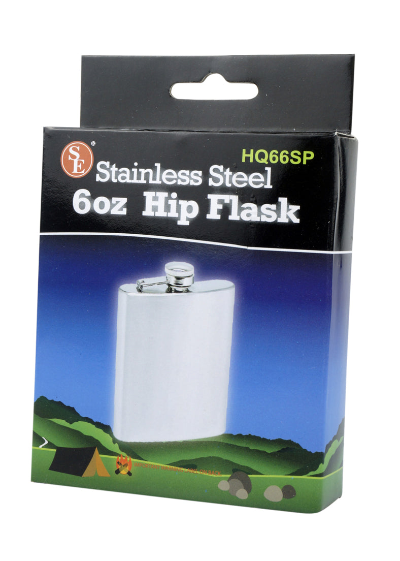 SE HQ66SP Survivor Series Stainless Steel Hip Flask