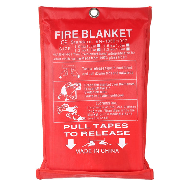 1M x 1M Sealed Fire Blanket