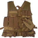 VISM by NcSTAR CTVL2916T TACTICAL VEST/TAN  XL-XXL+