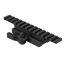 NcSTAR MARFQV2 GEN2 PICATINNY RAIL RISER MOUNT WITH LOCKING QUICK RELEASE MOUNT