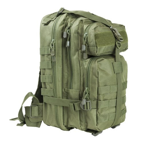 army green mini backpack VISM by NcSTAR CBSG2949 Small Backpack OD Green