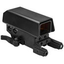 VISM by NcSTAR VDSTNVRLGB Urban Dot Sight with Green Laser and White & Red Navigation LED Lights Cross Grid Reticle Black