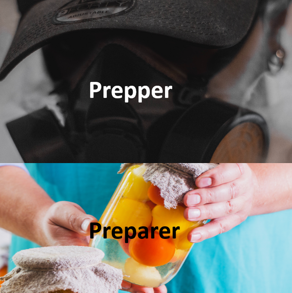 The difference between a "Prepper" and a "Preparer" and why it matters