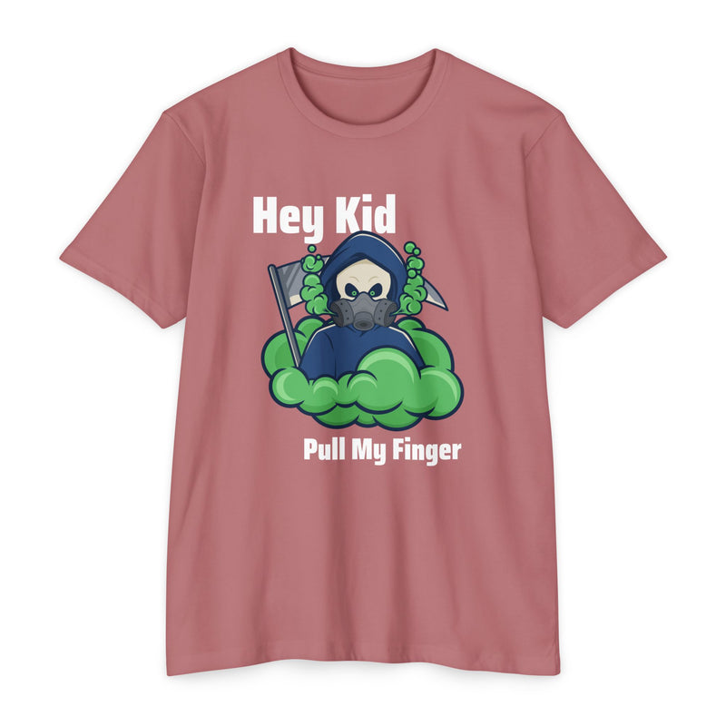 Hey Kid, Pull My Finger Unisex CVC Jersey T-shirt