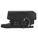 VISM by NcSTAR VDSTNVRLGB Urban Dot Sight with Green Laser and White & Red Navigation LED Lights Cross Grid Reticle Black