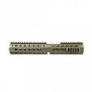 CLOSE OUT PRICING - VISM by NcStar KeyMod® Drop In Handguard - 13"L Carbine Extended Length - Tan