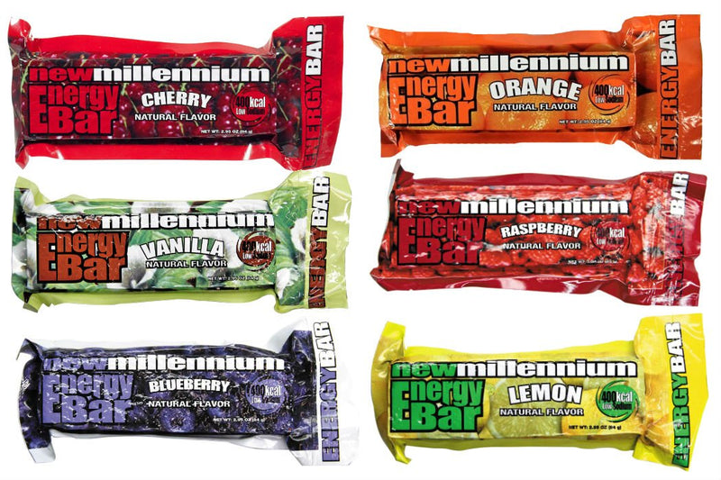 Millennium Energy Bars Assorted Flavors