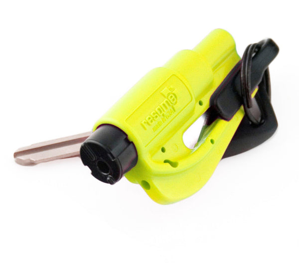 RESQME The Original Keychain Car Escape Tool, Made in USA (Yellow)