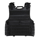 VISM by NcSTAR CVPCVXL2963B EXPERT PLATE CARRIER VEST (UP TO 11"x14" ARMOR PLATE POCKET)/EXTRA LARGE/BLACK