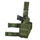 VISM by NcSTAR CVDLHOL2955G DROP LEG TACTICAL HOLSTER/ GREEN