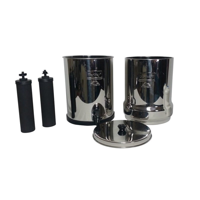 Big Berkey® 8.5 liters - 4 Black Berkey® filters, including 2 additional