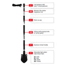 Fox Tactical Survival Shovel