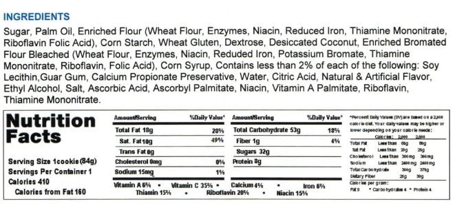 SOS Food Labs SOS-APRICOT-144 Millennium Bar 400-Calorie Apricot Case