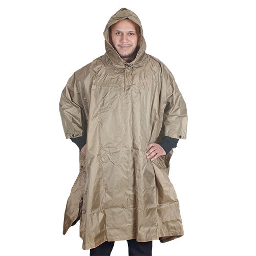 Fox Tactical Ripstop Poncho Coyote