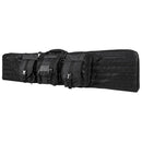 VISM by NcSTAR CVDC2946B-55 DELUXE DOUBLE RIFLE CASE (55"L X 13"H)/ BLACK