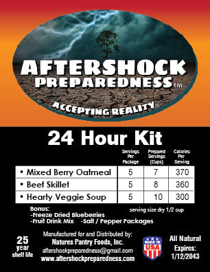 Aftershock 24 Hour Kit