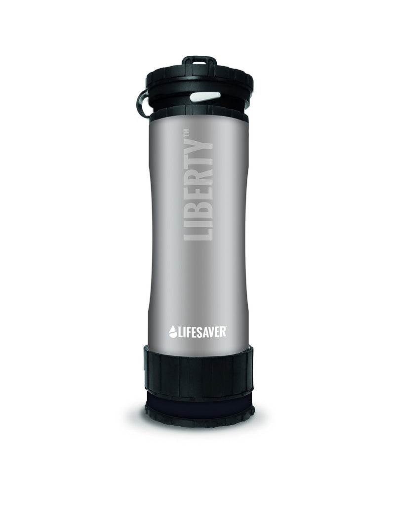 LifeSaver Liberty Water Filtration bottle 2000UF - Silver