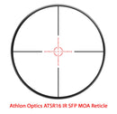 Athlon Optics MIDAS BTR 1-6x24 IR Capped Fixed 30mm SFP ATSR16  IR-MOA 213010