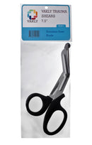 7.25'' Trauma Shears - Black Durable Stainless Steel Curved Scissors (1)