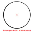 Athlon Optics Argos BTR Rifle Scope 30mm Tube 1-4x24mm FFP AHSR 14 IR MIL 214054