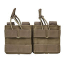 VISM by NcSTAR CV3082MP2977T AR10/M1A/FAL .308 DUAL MAGAZINE POUCH - TAN