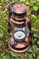 SE FL805-15C 15 LED Hurricane Lantern with Dimmer Switch (Copper)