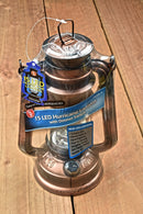 SE FL805-15C 15 LED Hurricane Lantern with Dimmer Switch (Copper)