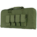 VISM by NcSTAR CVCP2960G-28 AR & AK PISTOL, SUBGUN GUN CASE 2910 (28"L X 13"H)/ GREEN