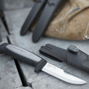Morakniv Craftline Robust Trade Knife with Carbon Steel Blade and Combi Sheath (3.6-Inches)