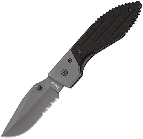 Ka-Bar Warthog Folder II Knife with Serrated Edge