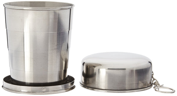 SE OD-CG264C Survivor Series Stainless Steel Collapsible Cup with Hard Case (8.5 fl. oz.)