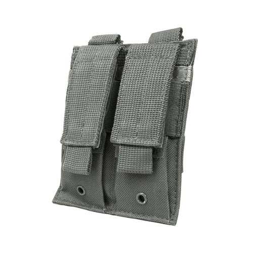 VISM by NcSTAR CVP2P2931U DOUBLE PISTOL MAG POUCH/URBAN GRAY