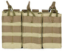 VISM by NcSTAR CVAR3MP2928T TRIPLE MAG POUCH/TAN
