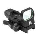 NcSTAR D4BQ RED REFLEX SIGHT/4 RETICLES/QR MNT/BLK