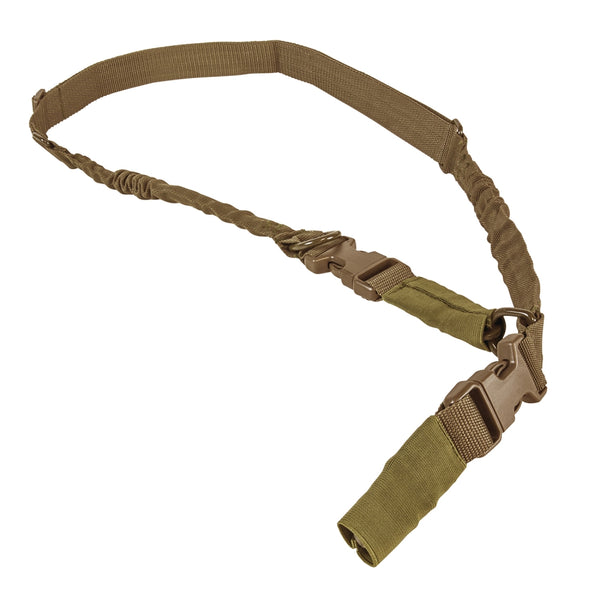 VISM by NcSTAR AARS21PT 2 POINT OR 1 POINT SLING WITH METAL SPRING CLIPS - TAN