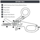 Leatherman Raptor Shears, Tan with Utility Holster 832173