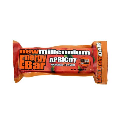 SOS Food Labs SOS-APRICOT-144 Millennium Bar 400-Calorie Apricot Case