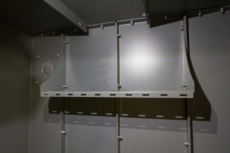 Swisher ESP Steel Double Panel Storage Shelf Grey