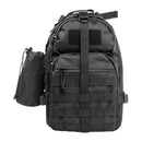 VISM by NcSTAR / SLING BACKPACK PACK/ WATER BOTTLE CARRIER/ BLACK/ CBMSB2959