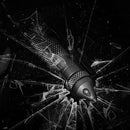 GPS Survival TAC Pen with ink refill, Glass Breaker, Aircraft Aluminum Material Self-defense Weapon, Precision Writing (Black)