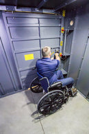 Swisher ESP Safety Wheelchair Accessible Residential Shelter for 20 People Gray