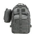 VISM by NcSTAR CBMSU2959 SLING BACKPACK PACK/ WATER BOTTLE CARRIER/ URBAN GRAY