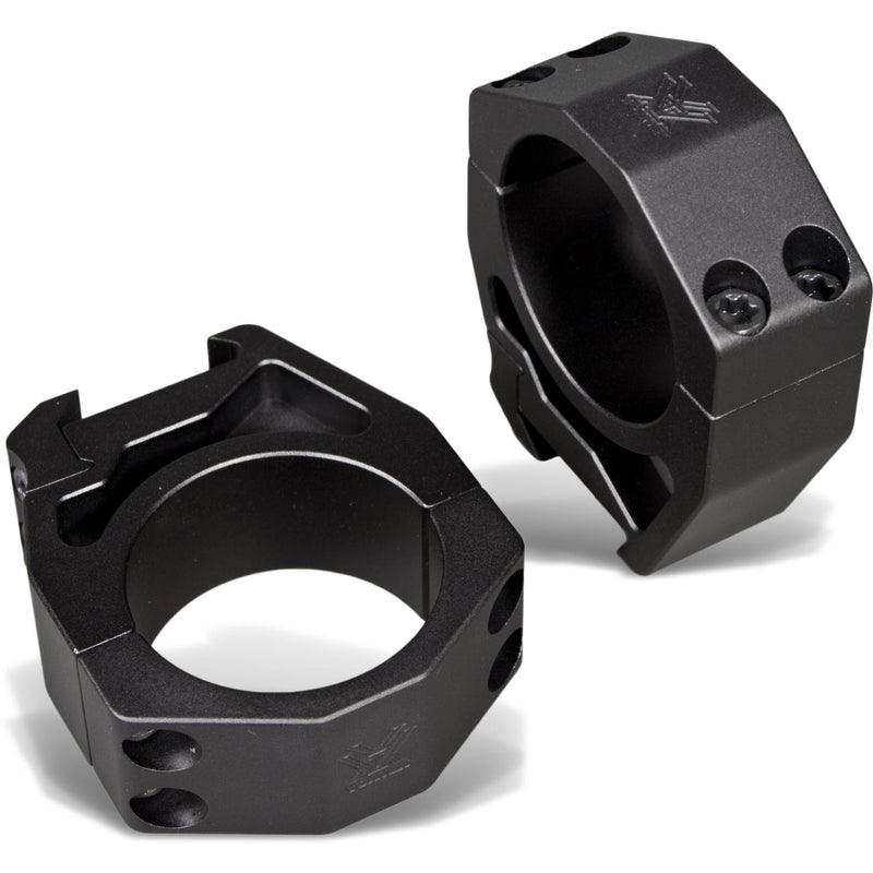 Vortex Optics Precision Matched Rings 30mm - Height 1.26 inches - Picatinny Mount