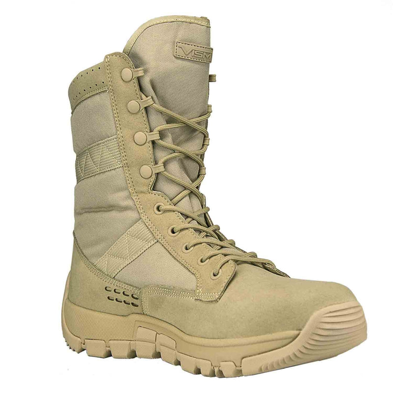 Tan Military Style Boots/ Size 9
