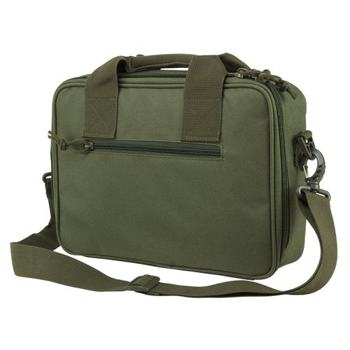 VISM by NcSTAR CPDX2971G DOUBLE PISTOL RANGE BAG/ GREEN